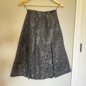 Black A-line skirt size 0